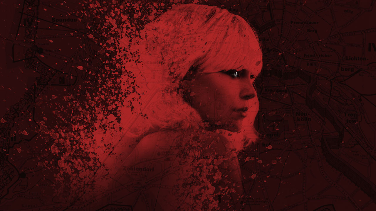 Atomic Blonde: Theron-tailored, soldier, spy.